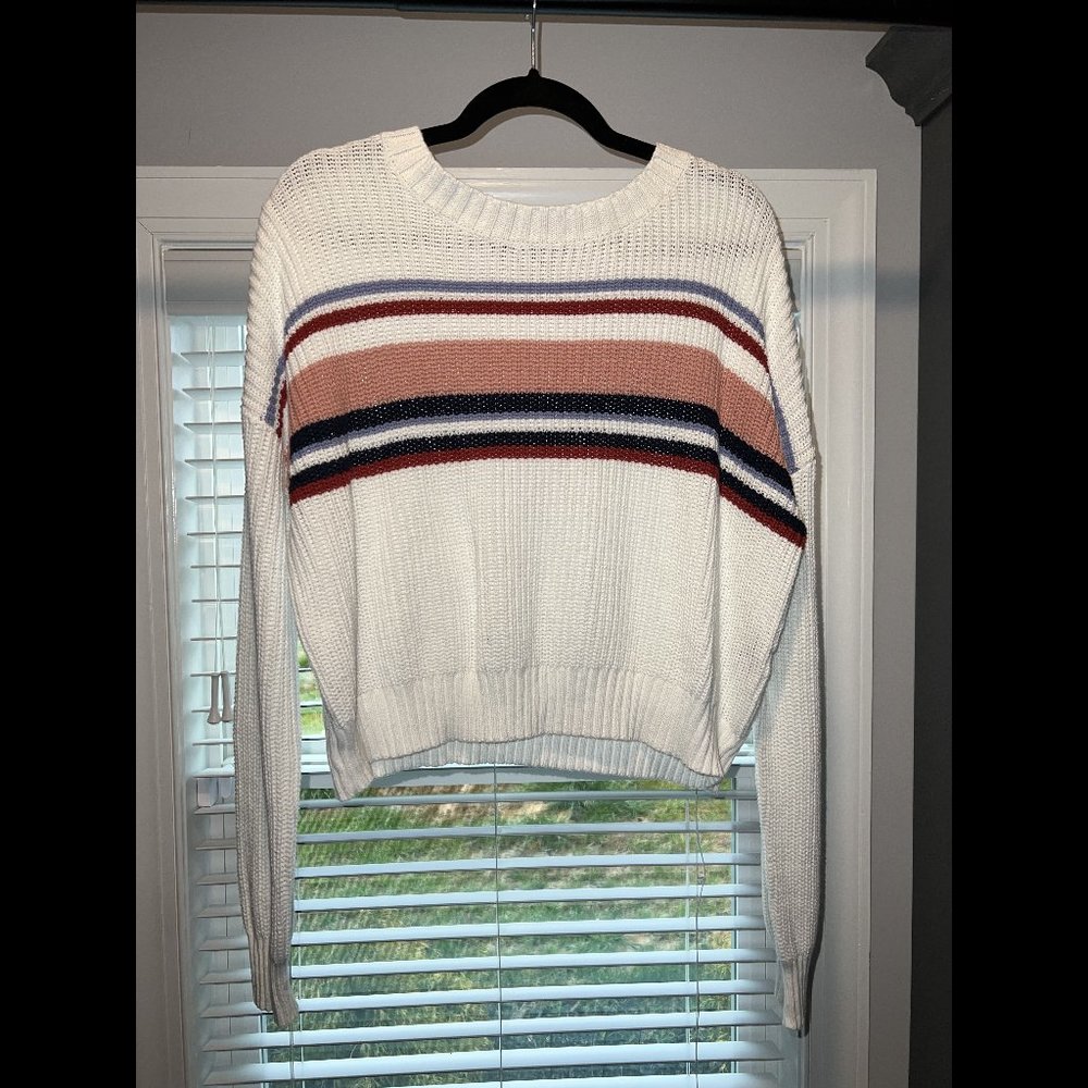 Striped Knit Sweater